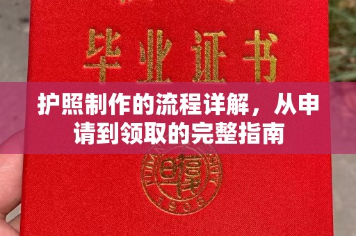鼓楼护照制作的流程详解，从申请到领取的完整指南