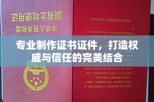 鼓楼专业制作证书证件，打造权威与信任的完美结合