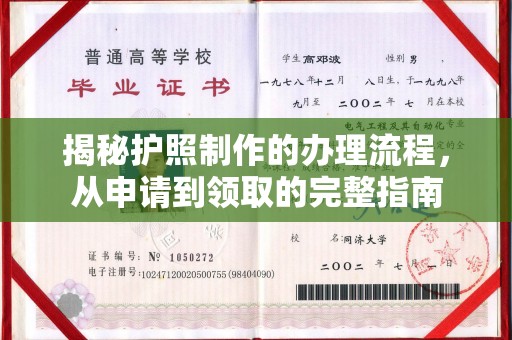 鼓楼揭秘护照制作的办理流程，从申请到领取的完整指南