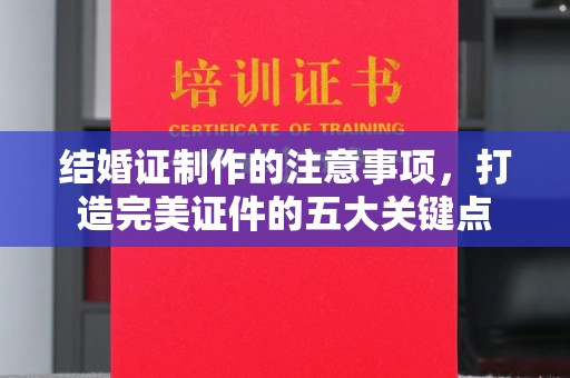 鼓楼结婚证制作的注意事项，打造完美证件的五大关键点