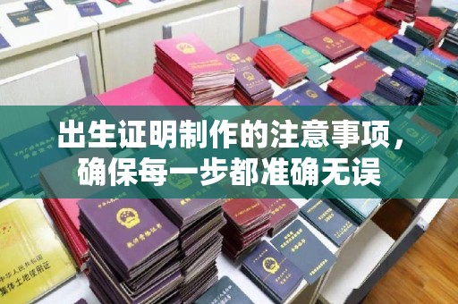 鼓楼出生证明制作的注意事项，确保每一步都准确无误