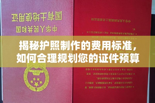 鼓楼揭秘护照制作的费用标准，如何合理规划您的证件预算？